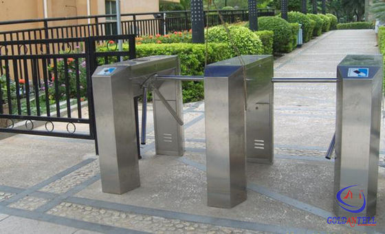 Qr Code Barcode Waist Height Turnstile For Stadium/Gym/Cinema/Scenic Area