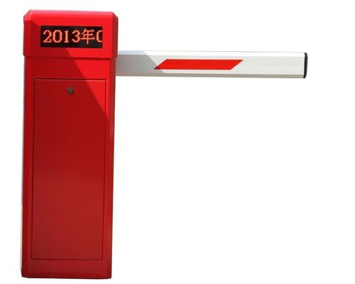 Durable and Rustproof LED Display Boom Barrier Gate For Outdoor And Indoor