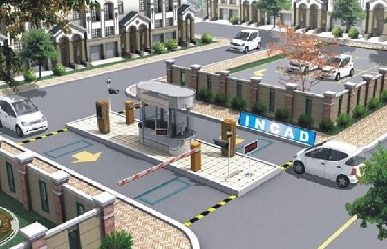 Easy Assembly Security Portable Sentry Box For Parking System , Color Steel