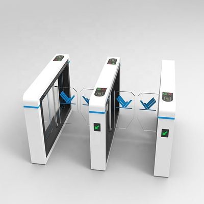 Slim Security Turnstile Gate 304 Stainless Steel For Gym Government Subway