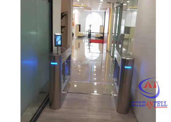 High Speed Servo Slim Swing Barrier Gate Gym Full Height Face Recognition System