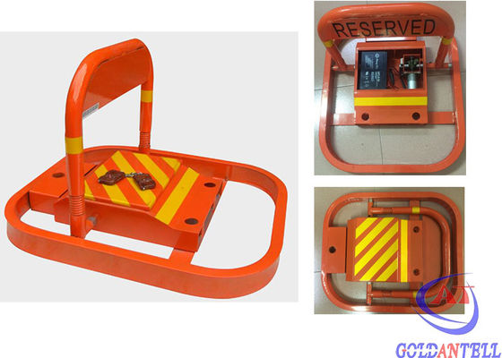 Waterproof Remote Control Car Parking Barrier Lock With A3 Steel To Garage