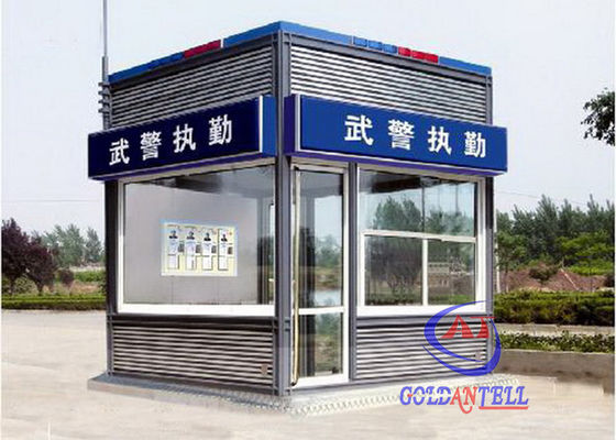 Enviroment Friendly Prefabricated garden sentry box Color Steel or Stainless Steel