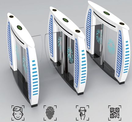 Sailboat Shaped Speed Gate Turnstile Access Security Gate for Safety Entrance & Eixt Control
