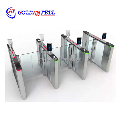 CE Approved Fast Swing Barrier Gate with RFID QR Code Reader