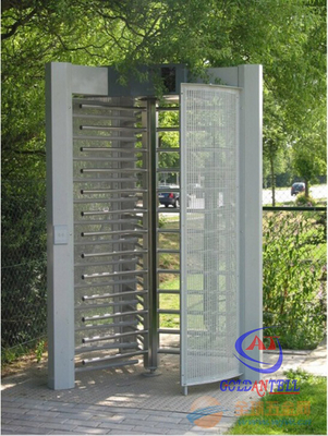 Sistemas completos rotatorios de la puerta de velocidad del torniquete de la altura de la seguridad con el lector de tarjetas System