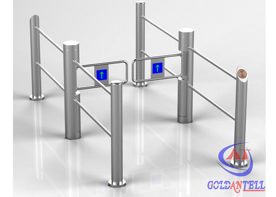 Acero inoxidable durable para las tiendas, supermercado del torniquete corriente flexible automático del oscilación