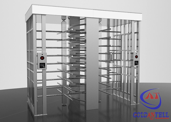 Puerta giratoria automática de la altura de los torniquetes de la estación de metro completa bidireccional de los aeropuertos