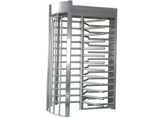 Low Cost Electronic Full Height Turnstiles , Custom Size Turnstile Security Systems