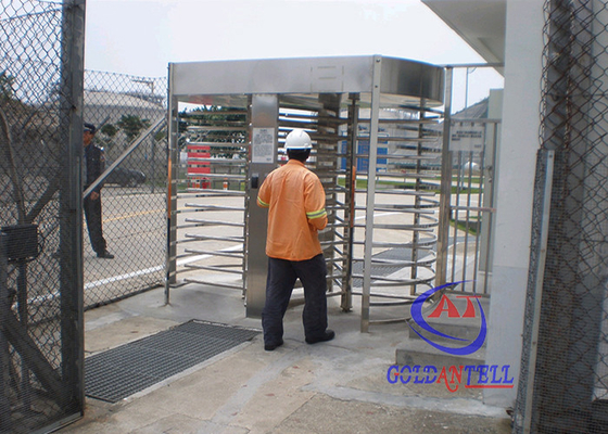 Prisión/banco/construcción completos automáticos IP62 50Hz de los torniquetes de la altura de la tarjeta de Mifare