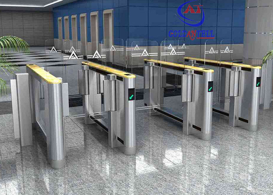 Aeropuerto/metro/Hall Speed Gate Turnstile que nada con el lector automático de Rfid