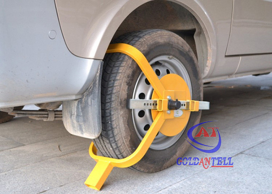 Abrazaderas de rueda profesionales amarillas/anaranjadas de coche para los remolques/Motorhomes G.W 5.4KG