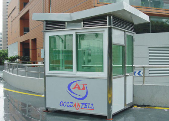 Guardia de seguridad portátil Booths, guardia de acero inoxidable de la casa al aire libre