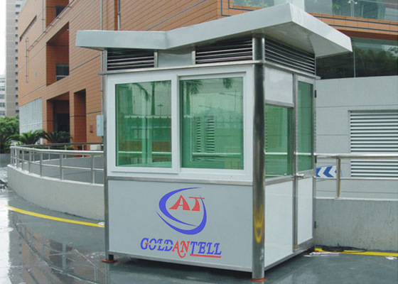 Guardia de seguridad portátil Booths, guardia de acero inoxidable de la casa al aire libre