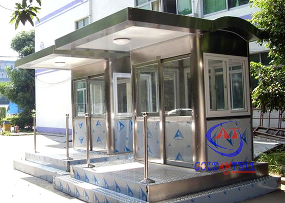 Caja de centinela a prueba de herrumbre impermeable, guardia de seguridad de la fábrica de la entrada/de la salida Booths
