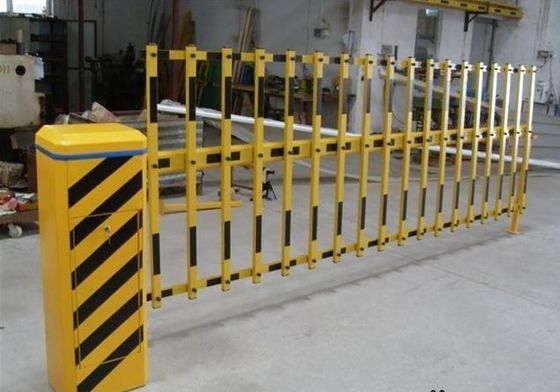 100M RFID Long Range Car Park  Boom Barrier Gate , Outdoor Fence Park Barrier Gate