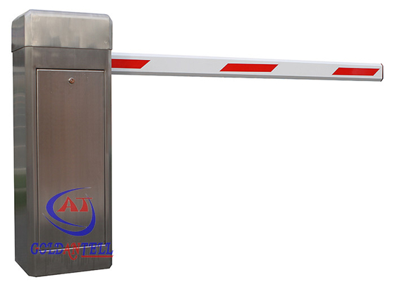 Modo automático 50Hz - 60Hz del Auto-cierre 50W del auge del CE los 6M Road Safety Stainless de la puerta de acero de la barrera