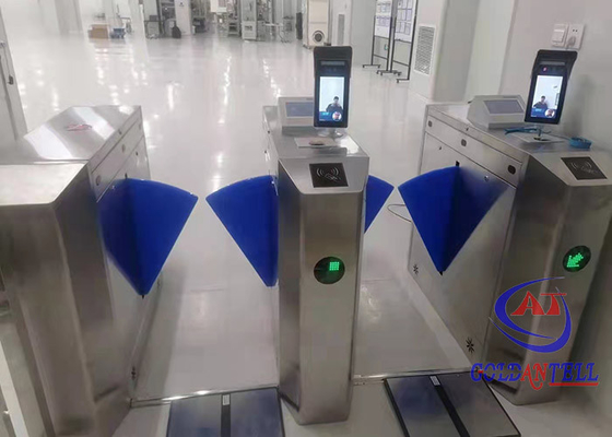 Cabildee el claro del torniquete de la altura de la cintura del control de acceso se va volando fabricantes ópticos del torniquete