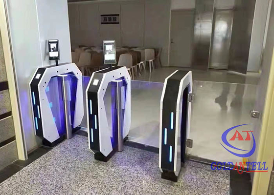 Modifique la puerta del torniquete para requisitos particulares del oscilación de la velocidad de la puerta del torniquete de la seguridad del ODM del OEM para la escuela del cine del gimnasio