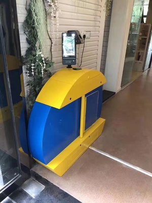 Torniquete biométrico elegante de la puerta de oscilación del lector de la guardería RFID