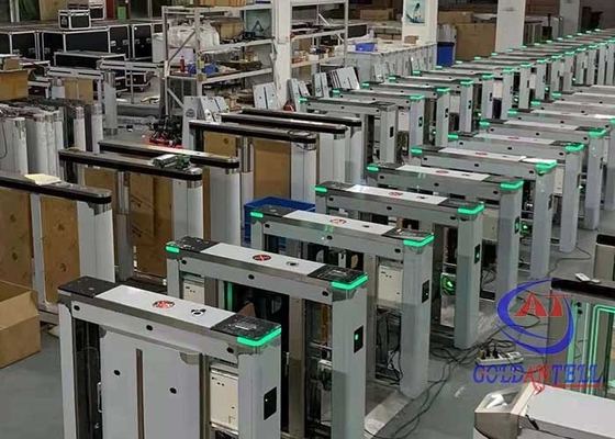 Reconocimiento de cara anticolisión de la puerta del torniquete de la seguridad para escénico