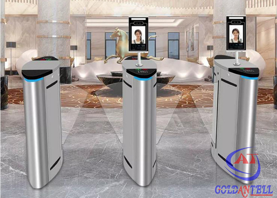 Puerta facial automática de RecognitionTurnstile para el gimnasio de la biblioteca escolar de la oficina
