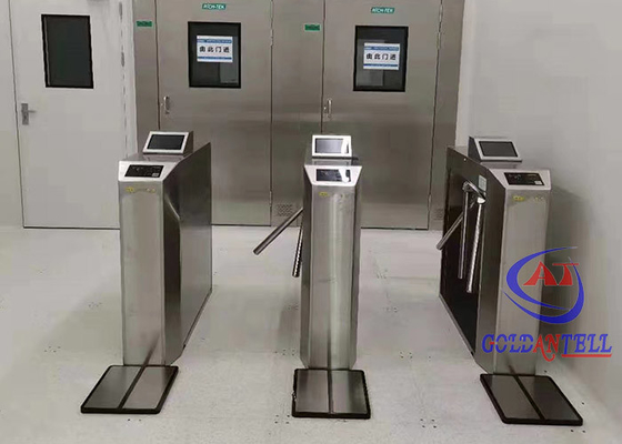 Tres brazo portátil del trípode del ESD de los callejones de la puerta eléctrica del torniquete 3 para el taller