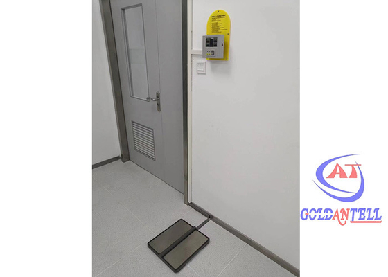 Estilo estático anti montado en la pared del soporte del inspector de la correa para la muñeca del Esd para la entrada de la fábrica