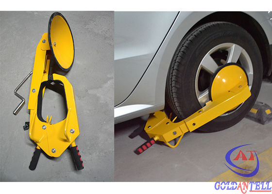 Antitheft Car Wheel Clamp Lock And Steering Wheel Lock for 30-40 inch tire