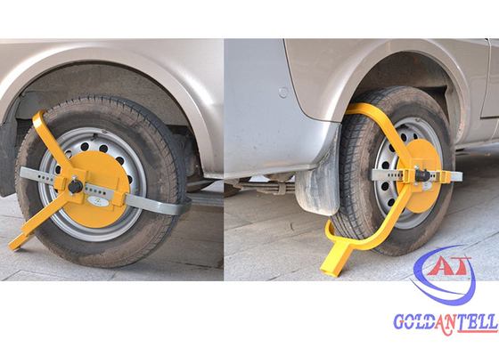 Aguja doble de la espina abrazadera de rueda de coche de 10 pulgadas para los remolques, material del acero A3