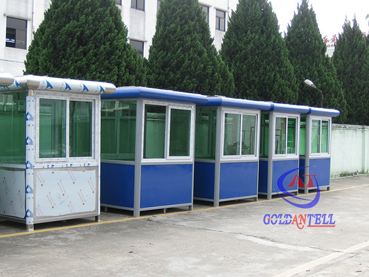 Instalación fácil de la casa de guardia de la cabina de peaje, guardia de seguridad Booths
