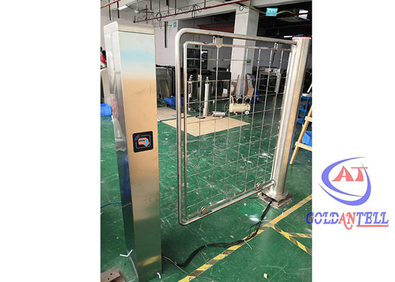 Puerta eléctrica de la barrera del torniquete del tren del torniquete de la entrada auto de la tarjeta del RFID para el lugar que se divierte