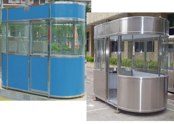Estructura de acero impermeable de House Outdoor del guardia prefabricado profesional