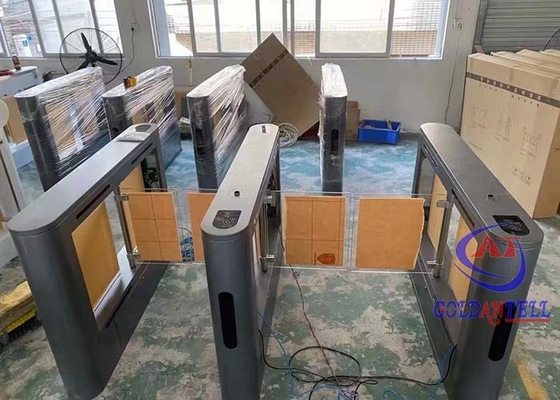 Torniquetes mecánicos del control de acceso del carril dual del torniquete del acero inoxidable para el supermercado