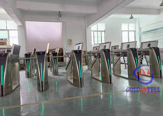 Acero inoxidable del control de acceso del moho anti al aire libre de los torniquetes con las luces LED