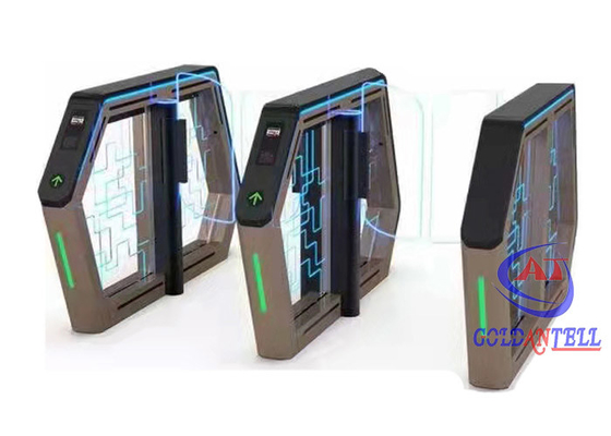 Prenda impermeable moderna durable RFID de la puerta de la barrera del torniquete para el subterráneo seguro