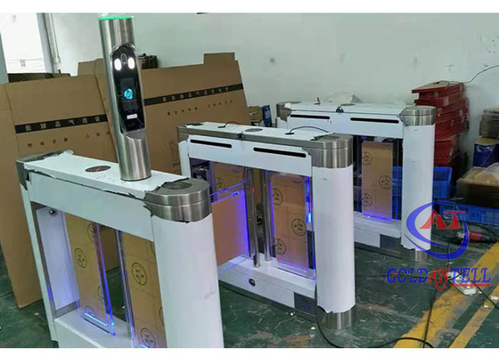 Lector AI Facial Recognition Turnstile de la puerta RFID de la barrera del torniquete del QR Code/NFC