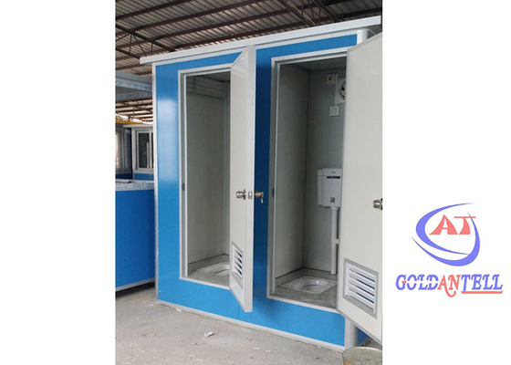 Los retretes modulares prefabricados desprendibles montaron completamente el cuarto de baño prefabricado