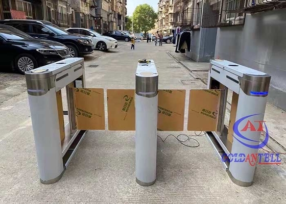 Sistema de control peatonal al aire libre de la prenda impermeable 304SS de las puertas hasta la cintura