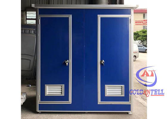 Quiosco de seguridad de la cabina de seguridad del inodoro de la oficina del sitio portátil Readymade