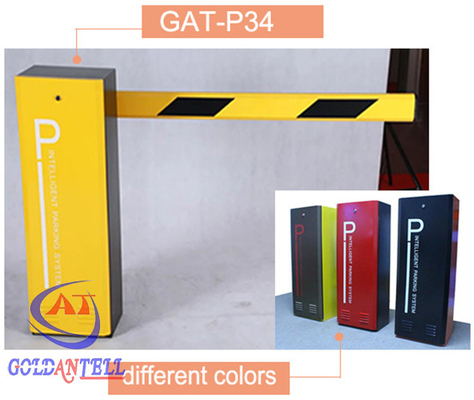 La puerta resistente de la barrera del auge, tarjeta de la barrera RFID del brazo del descenso controló el motor durable