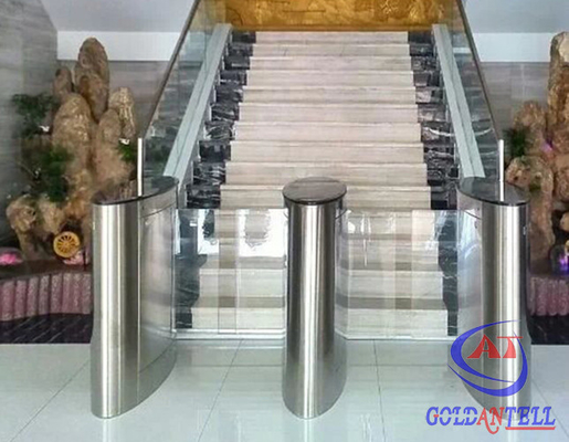 Torniquete de la puerta de velocidad del incorporar del código de barras del club de fitness, torniquete del oscilación de la oficina