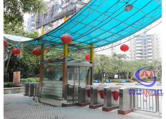 Torniquete peatonal de la altura de la cintura solo/bidireccional para los patios y los parques temáticos