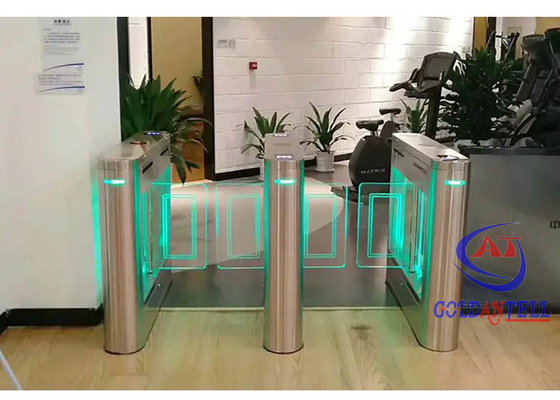 Puerta peatonal electrónica de lujo del torniquete con el bafle automático de la tarjeta de NFC RFID