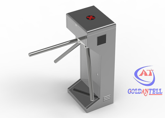 Lector de tarjetas RFID de seguridad trípode puerta giratoria control de acceso semiautomático