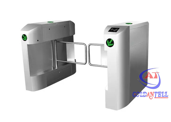 Puerta de girasol de oscilación residencial a prueba de agua Puerta de barrera RFID electrónica para gimnasio
