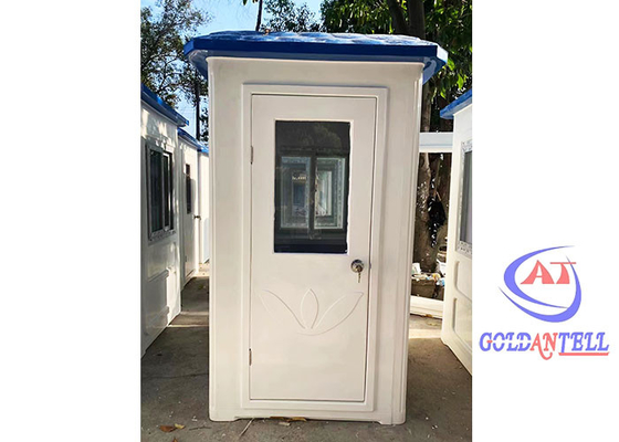 Cabina de seguridad prefabricada con aire acondicionado, al aire libre, pequeña casa de guardia moderna