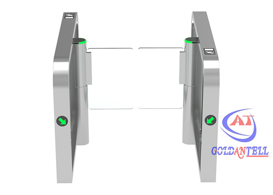 Puerta giratoria con lector de QR / código de barras para control de acceso