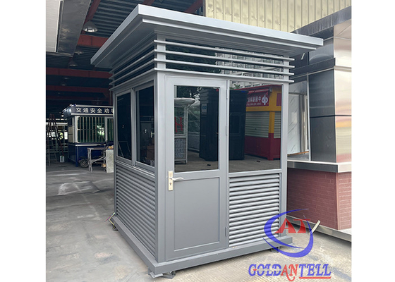 Costo competitivo caliente de alto nivel Elegante diseño de cabina de seguridad para acero en forma de guardia