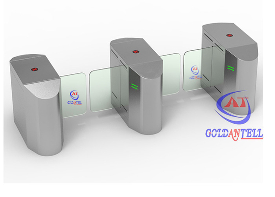Turnstile de carril rápido para peatones en interiores y exteriores con reconocimiento facial